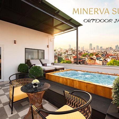 Minerva Premium Hotel Hanoi Exterior foto