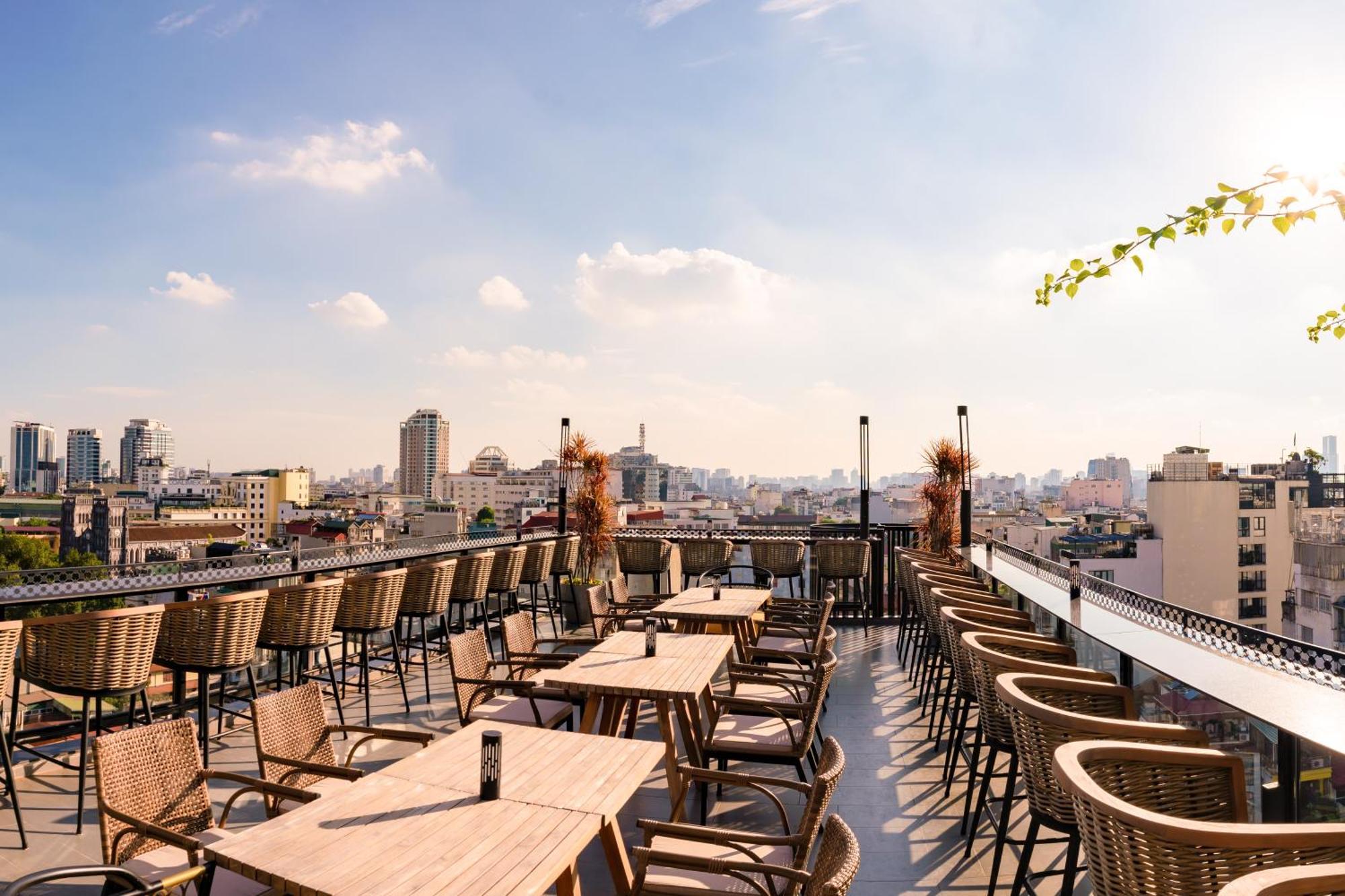 Minerva Premium Hotel Hanoi Exterior foto