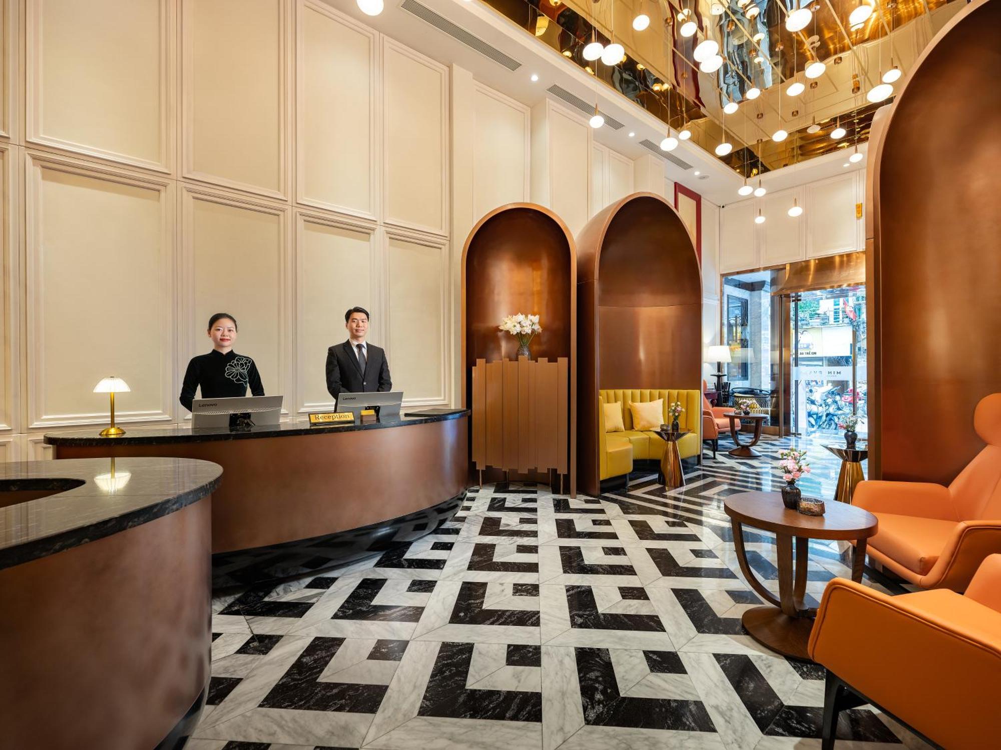 Minerva Premium Hotel Hanoi Exterior foto