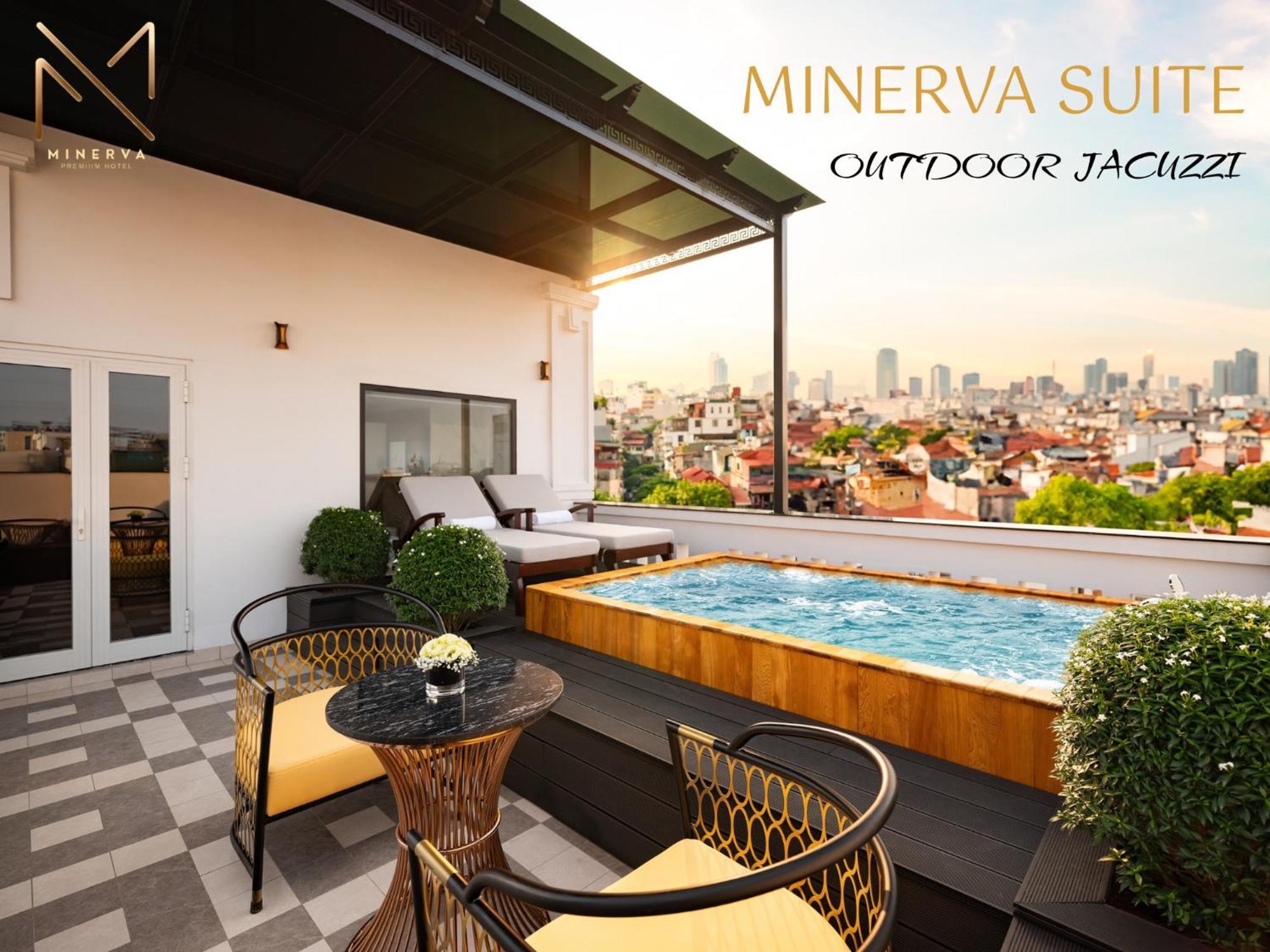 Minerva Premium Hotel Hanoi Exterior foto